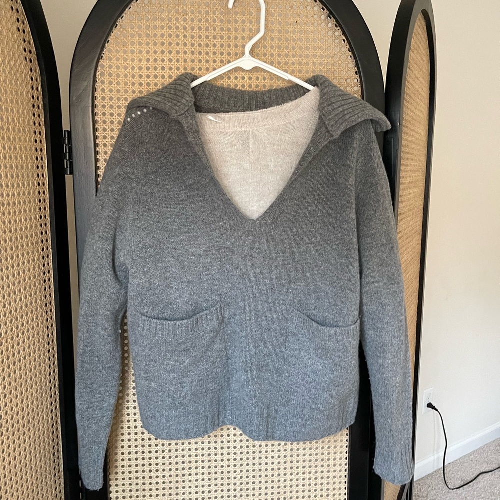 Designer wool sweaters